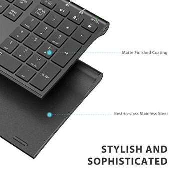 iClever DK03 Wireless Keyboard for Multi-Device Use