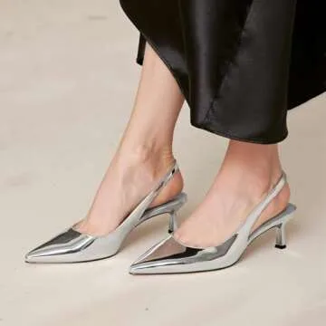 Stylish DREAMCIA Slingback Heels for Every Occasion