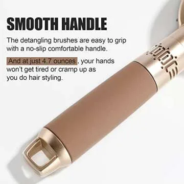 NVTED Hair Brush Set for Strong Detangling and Styling