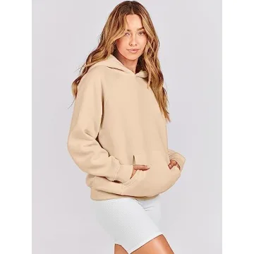 ANRABESS Women's Oversized Fleece Hoodie for Cozy Style