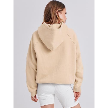 ANRABESS Women's Oversized Fleece Hoodie for Cozy Style