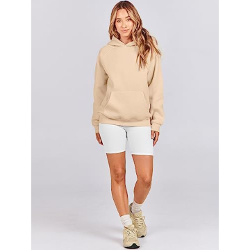 ANRABESS Women's Oversized Fleece Hoodie for Cozy Style