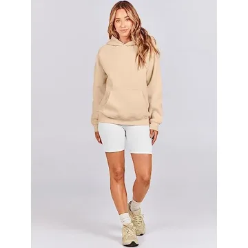 ANRABESS Women's Oversized Fleece Hoodie for Cozy Style