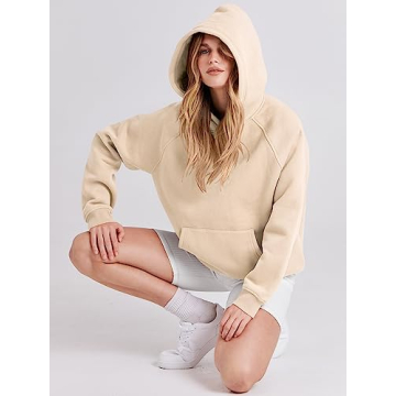 ANRABESS Women's Oversized Fleece Hoodie for Cozy Style