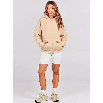 ANRABESS Women's Oversized Fleece Hoodie for Cozy Style