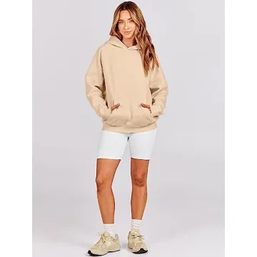 ANRABESS Women's Oversized Fleece Hoodie for Cozy Style