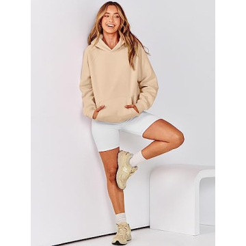 ANRABESS Women's Oversized Fleece Hoodie for Cozy Style
