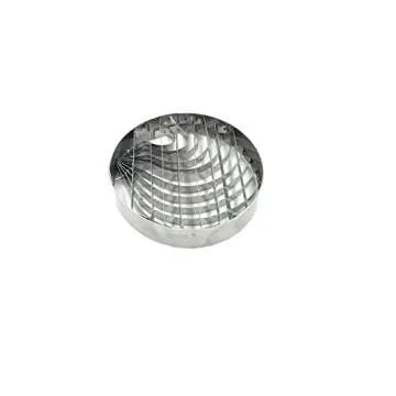 Concha cutter Mexican bread made of stainless steel, 4 inches in diameter with two patterns/Cortador de concha para pan mexicano de acero inoxidable, 10 centímetros de diámetro con dos patrones