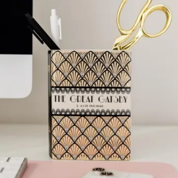 Unique Book Shaped Decorative Vase for Home Decor