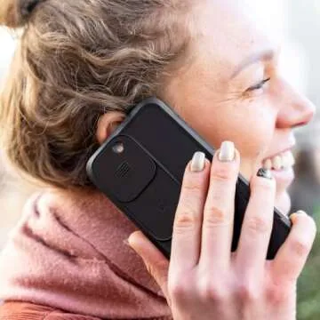 Spy-Fy iPhone 14 Pro Privacy Case with Dual Camera Covers