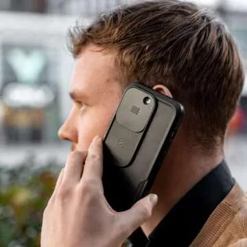 Spy-Fy iPhone 14 Pro Privacy Case with Dual Camera Covers