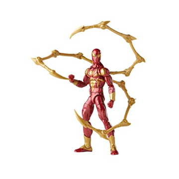 Spider-Man Marvel Legends Series 6-inch Iron Spider Action Figure Toy with Accessories
