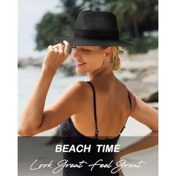 FURTALK Panama Hat with UPF 50+ for Unisex Style