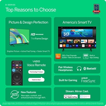 VIZIO 24-inch FHD Smart TV with Bluetooth & Alexa