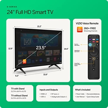 VIZIO 24-inch FHD Smart TV with Bluetooth & Alexa