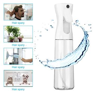 Hair Spray Bottle Set - Multi-Functional Mist Sprayer