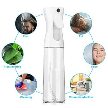 Hair Spray Bottle Set - Multi-Functional Mist Sprayer