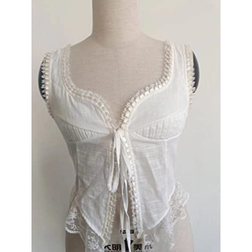 Lace Frill Crop Camis for Trendy Summer Styles