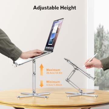 Ergonomic OMOTON 360 Rotatable Laptop Stand for All Laptops