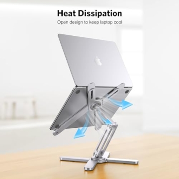 Ergonomic OMOTON 360 Rotatable Laptop Stand for All Laptops