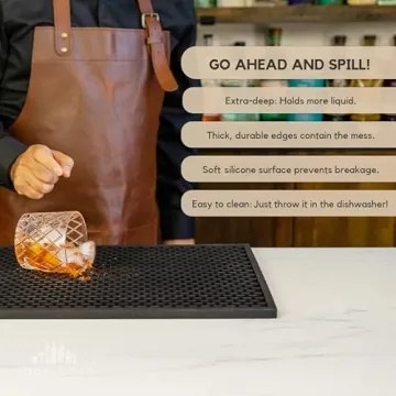 Premium A Bar Above Bar Mat for Bartending and Kitchen