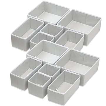 Simple Houseware Cloth Storage Organizer Set for Drawers