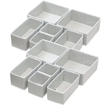 Simple Houseware Cloth Storage Organizer Set for Drawers
