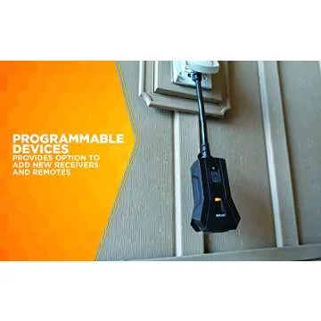 Woods 50125WD Wireless Remote Control Outlet Kit for Home