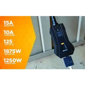 Woods 50125WD Wireless Remote Control Outlet Kit for Home