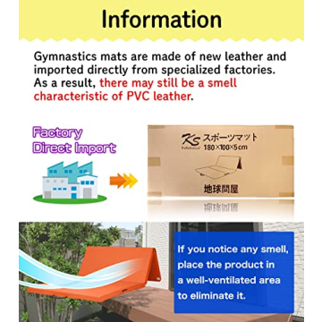 KaRaDaStyle 71x39 Folding Gymnastics Mat for Home Use