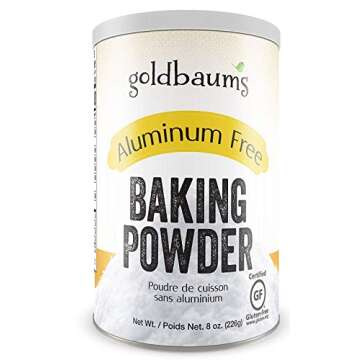 Goldbaums Baking Powder - Premium Aluminum Free & Gluten Free for Baking