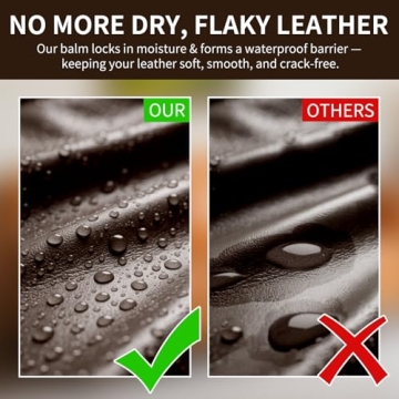 Leather Recoloring Balm and Scratch Repair Kit for All