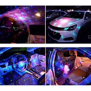 Chims Laser Light Show RGB 30 Patterns Sound Activated