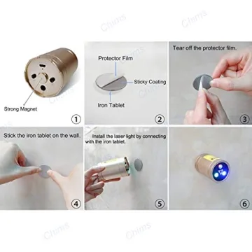 Chims Laser Light Show RGB 30 Patterns Sound Activated