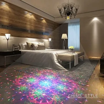 Chims Laser Light Show RGB 30 Patterns Sound Activated