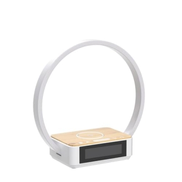 Stylish 3 IN 1 Touch Bedside Lamp with Wireless Charger