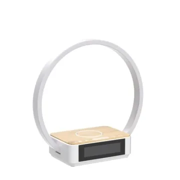 Stylish 3 IN 1 Touch Bedside Lamp with Wireless Charger
