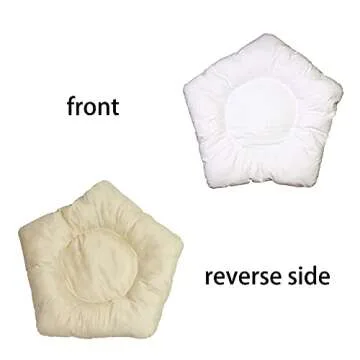 peyamii Pet Tent Portable Puppy Sweet Bed Suitable for Small Dogs or Cats Natural Cotton Canvas with Cushions Lights can Wash Kennels 20x20x24 Inches