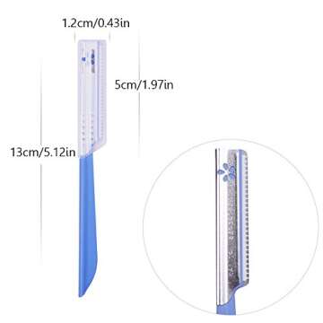 Facial Razor for Women - 5 Eyebrow Razors for Precision Grooming