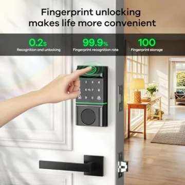 GGUU Smart Lock - Keyless Entry Deadbolt with App Control