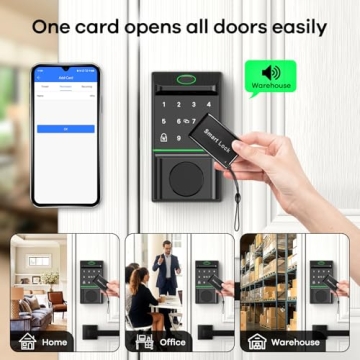 GGUU Smart Lock - Keyless Entry Deadbolt with App Control