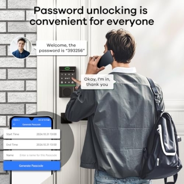 GGUU Smart Lock - Keyless Entry Deadbolt with App Control
