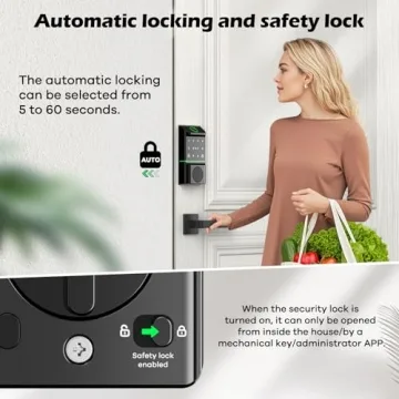 GGUU Smart Lock - Keyless Entry Deadbolt with App Control