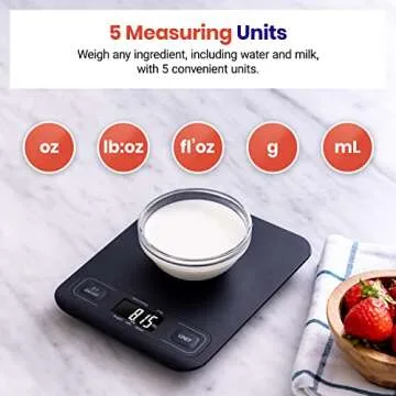 Etekcity Food Kitchen Scale for Baking and Meal Prep