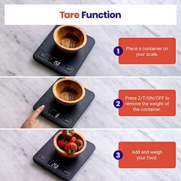 Etekcity Food Kitchen Scale for Baking and Meal Prep