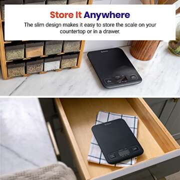 Etekcity Food Kitchen Scale for Baking and Meal Prep