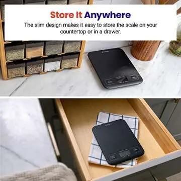 Etekcity Food Kitchen Scale for Baking and Meal Prep