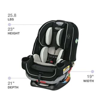 Graco 4Ever Extend2Fit 4 in 1 Car Seat for Safety