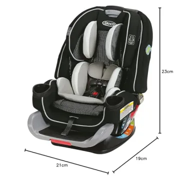 Graco 4Ever Extend2Fit 4 in 1 Car Seat for Safety