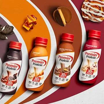 Premier Protein Shakes - High Protein, Low Sugar, Delicious Flavors
